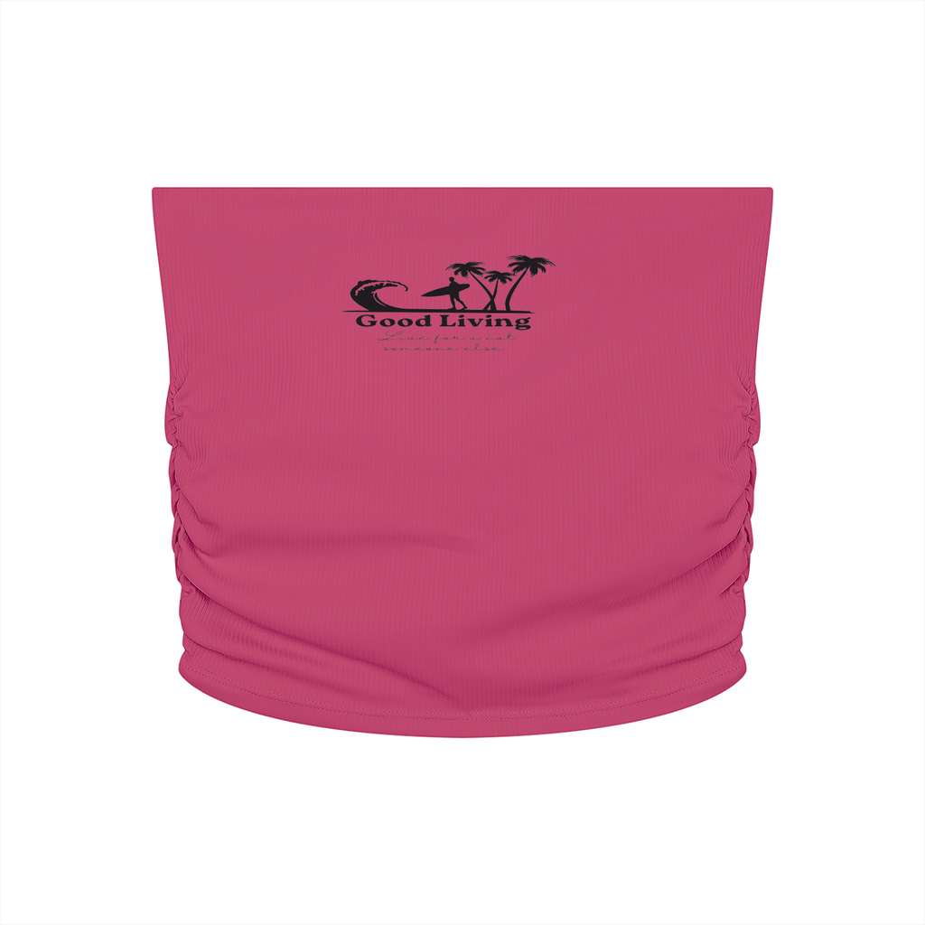 Good living Cropped Yoga Tube Top