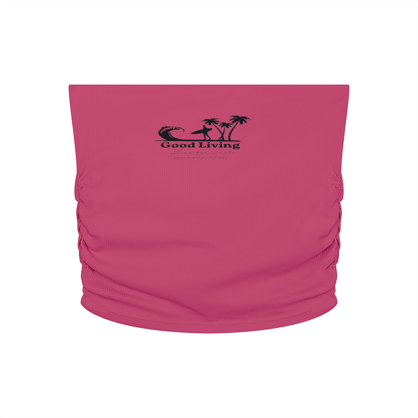 Good living Cropped Yoga Tube Top