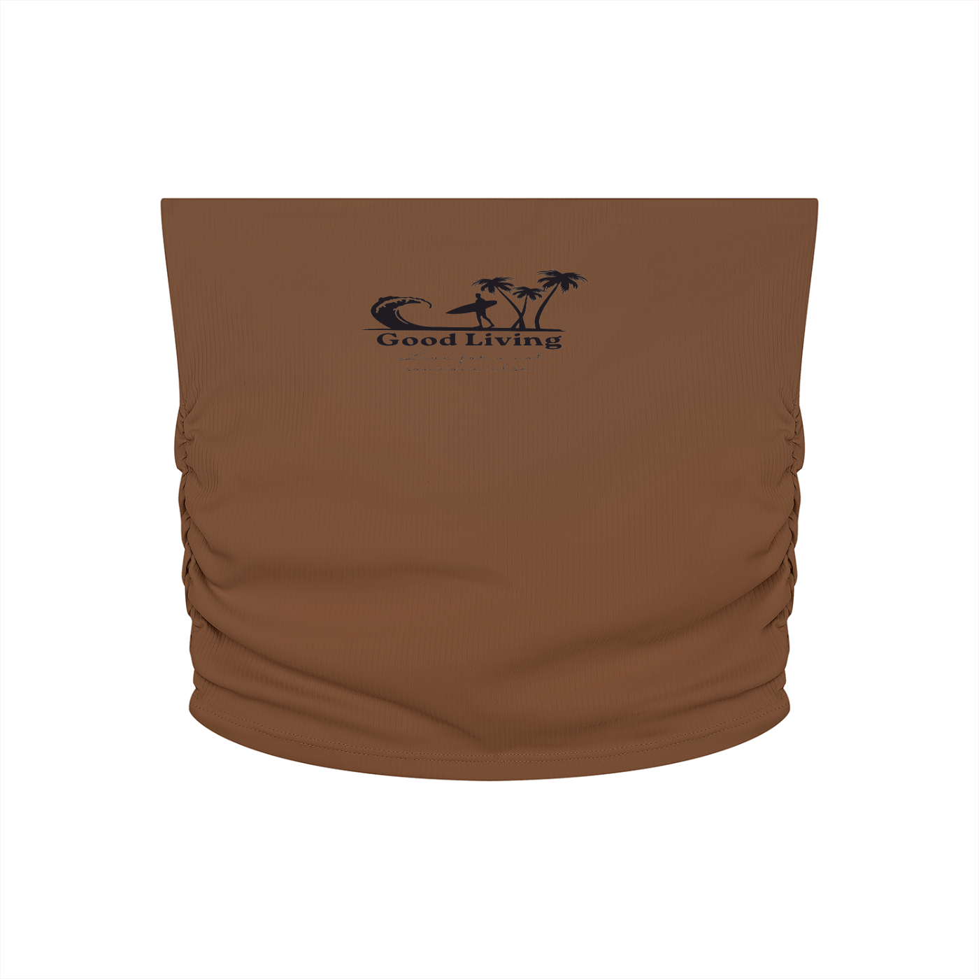 Good living Cropped Yoga Tube Top