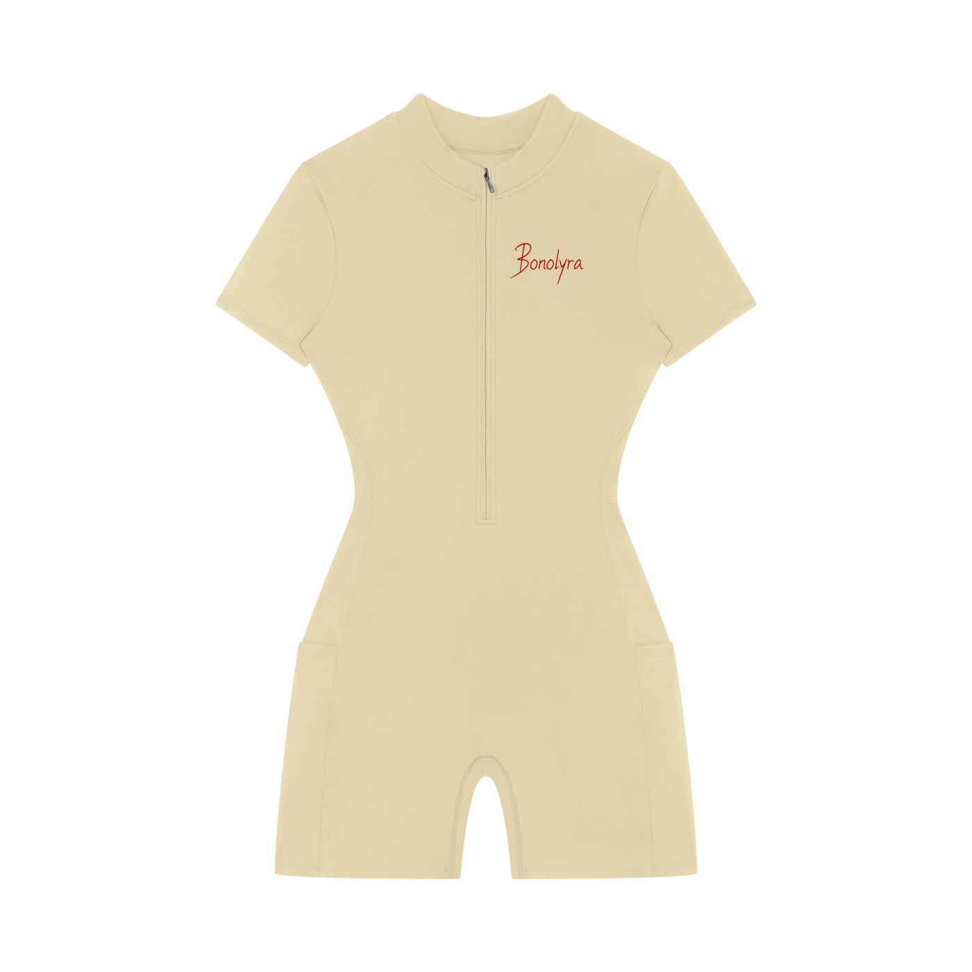 Women's Quarter-Zip Romper