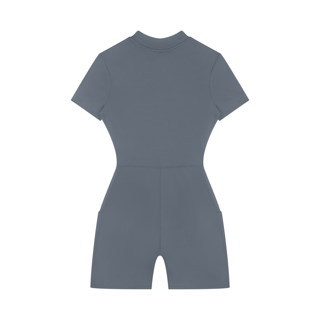 Women's Quarter-Zip Romper
