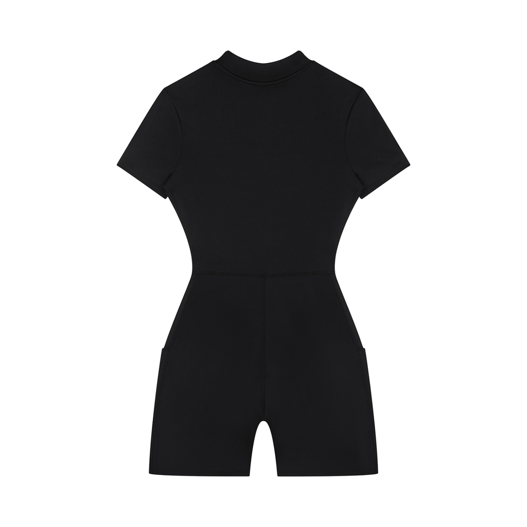 Women's Quarter-Zip Romper