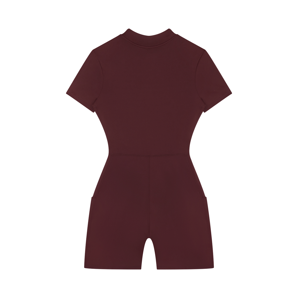 Women's Quarter-Zip Romper