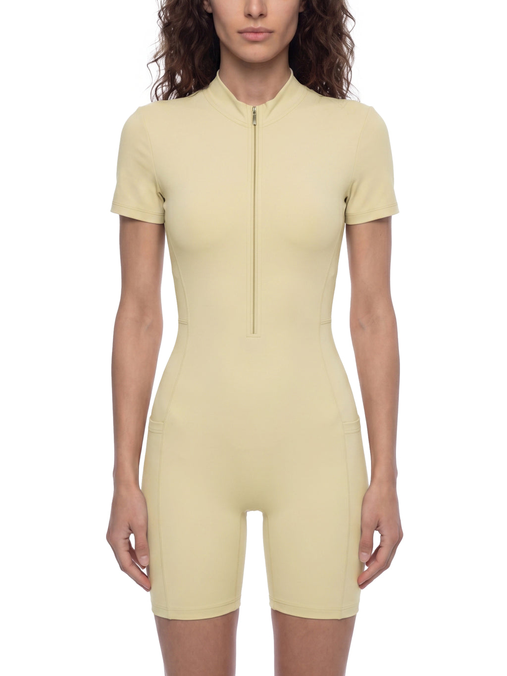 Women's Quarter-Zip Romper