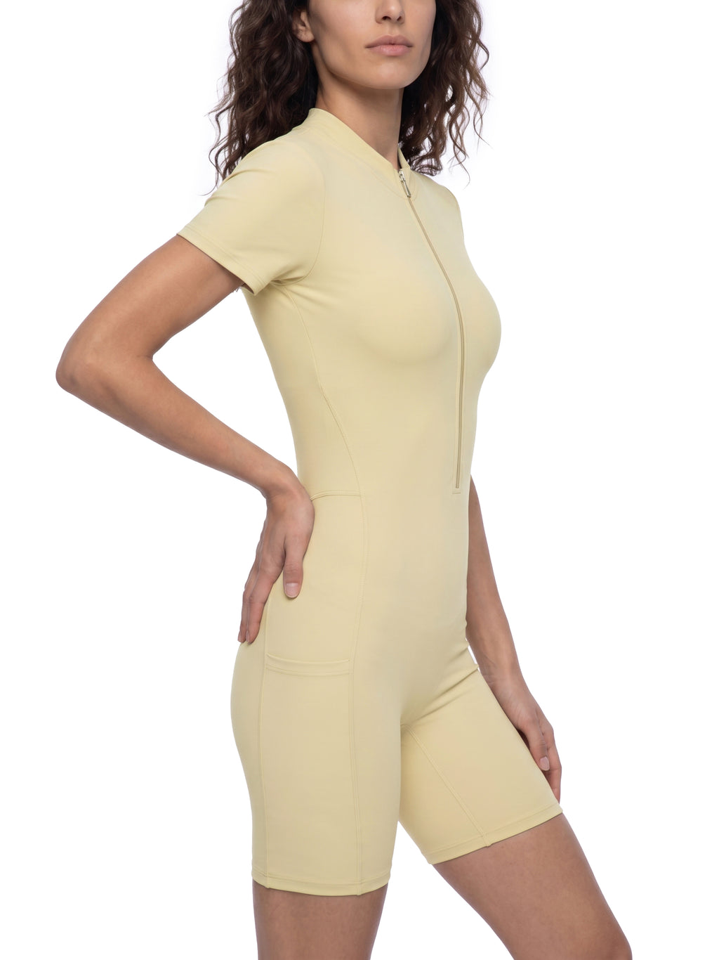 Women's Quarter-Zip Romper