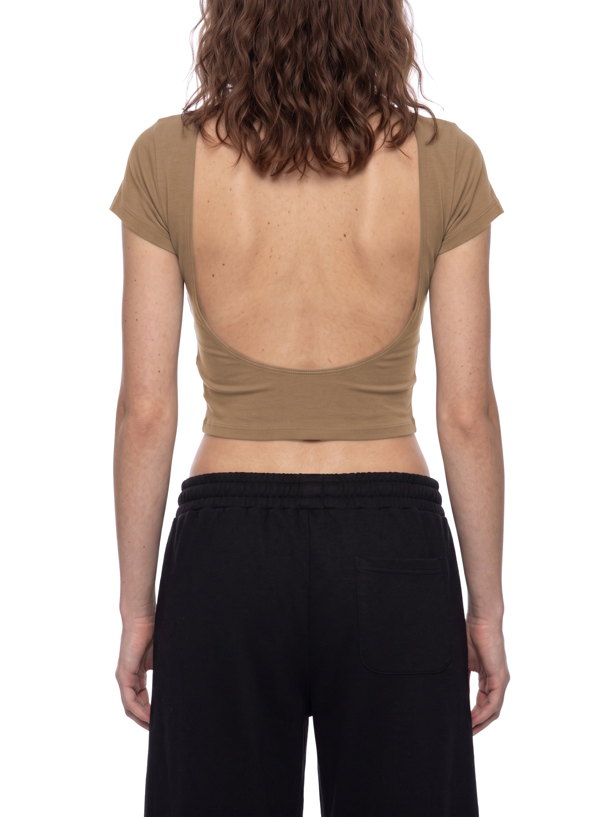 Open back  T-Shirt